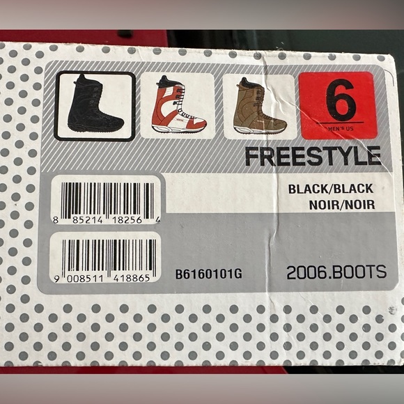NIB Burton Freestyle snowboarding boots - Picture 3 of 4